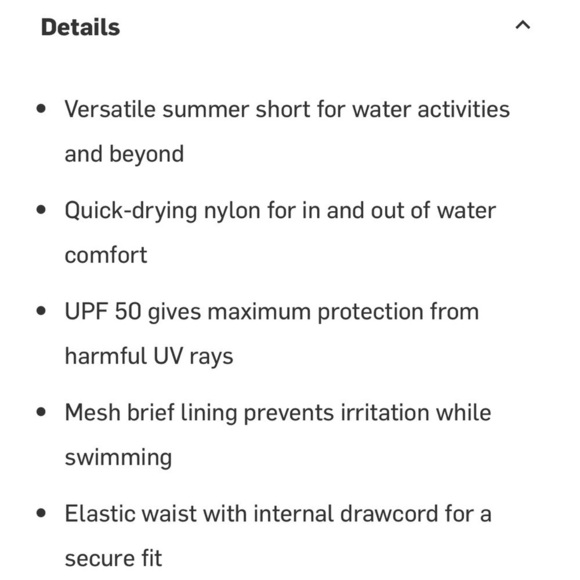 Columbia PFG Backcast lll Men's Blue Water Short Size-Small NWT - Picture 9 of 10